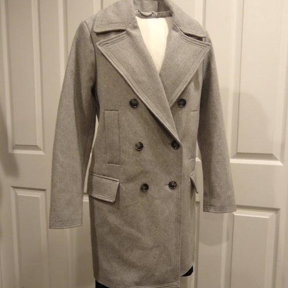 Banana Republic Heavy Wool Blend Coat size Small - Picture 1 of 6